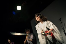 Sword Fighting Performance with Kaori KAWABUCHI